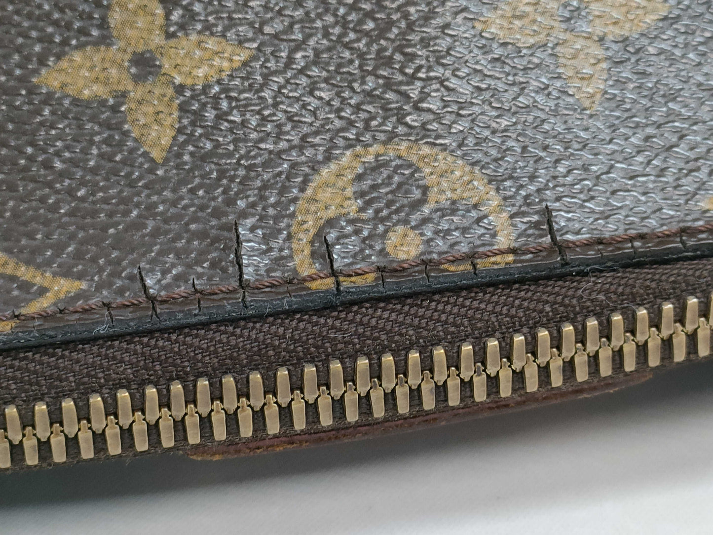LOUIS VUITTON Turen PM 2-way bag, brown with gold hardware, Monogram canvas, M48813 MB0145, shoulder bag, handbag