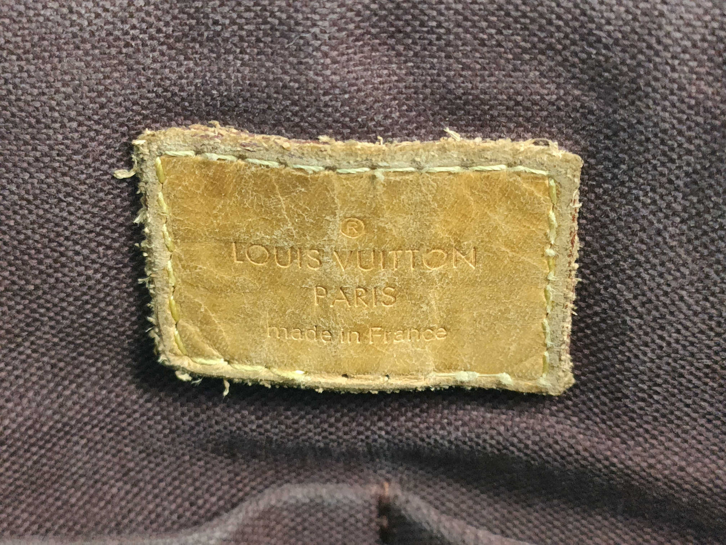 LOUIS VUITTON Turen PM 2-way bag, brown with gold hardware, Monogram canvas, M48813 MB0145, shoulder bag, handbag