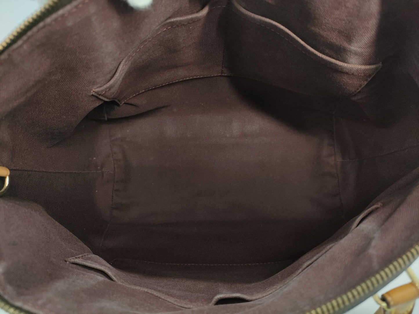 LOUIS VUITTON Turen PM 2-way bag, brown with gold hardware, Monogram canvas, M48813 MB0145, shoulder bag, handbag