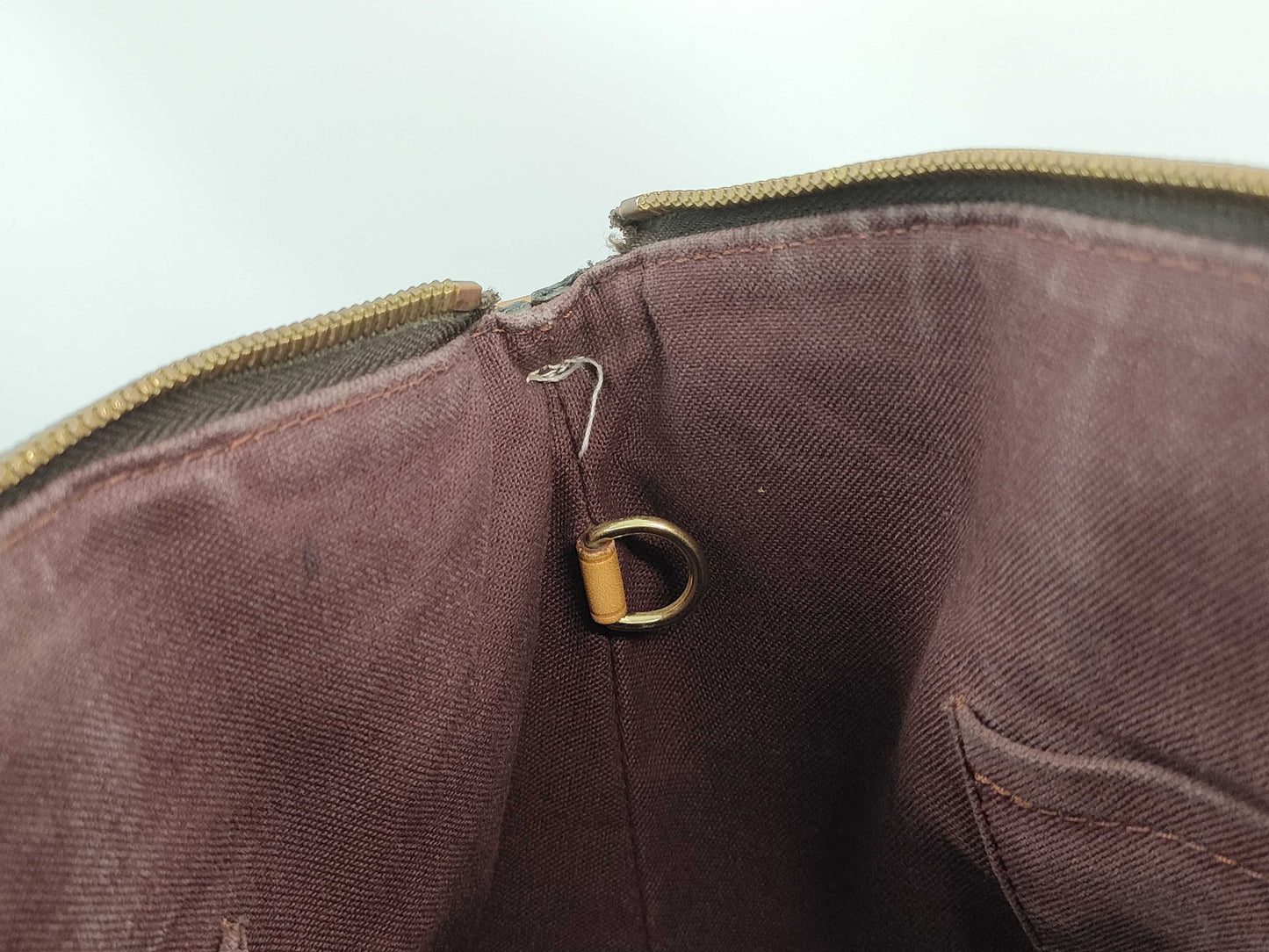 LOUIS VUITTON Turen PM 2-way bag, brown with gold hardware, Monogram canvas, M48813 MB0145, shoulder bag, handbag