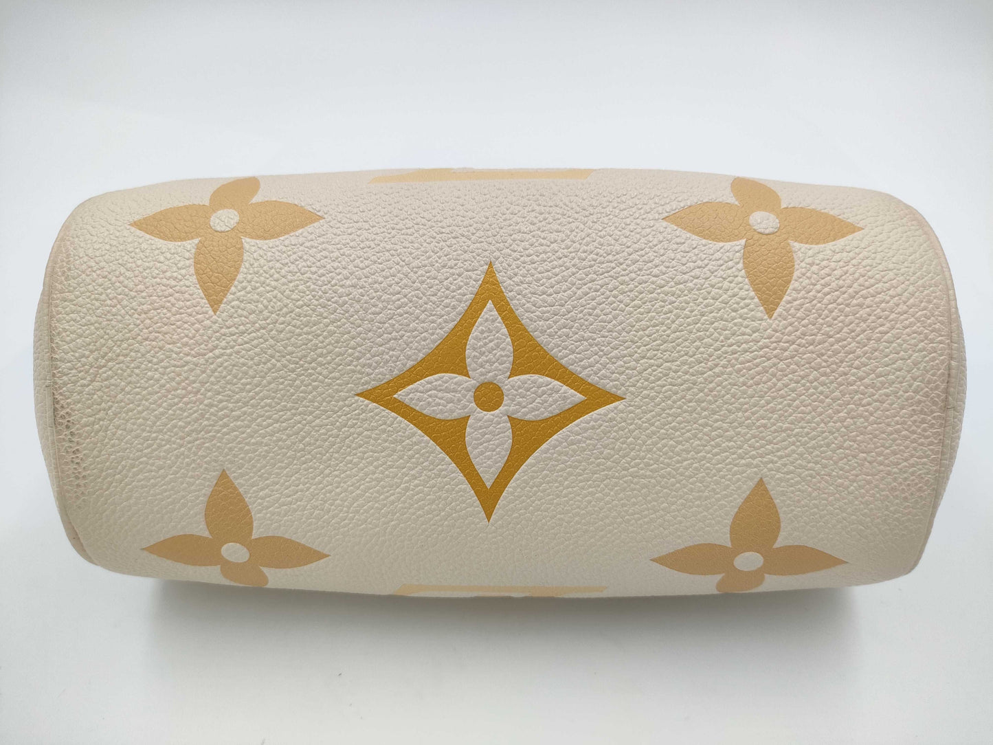 LOUIS VUITTON Papillon BB Handbag, Beige, Gold Hardware, Monogram Empreinte, M45708, RFID Pouch, Shoulder Bag