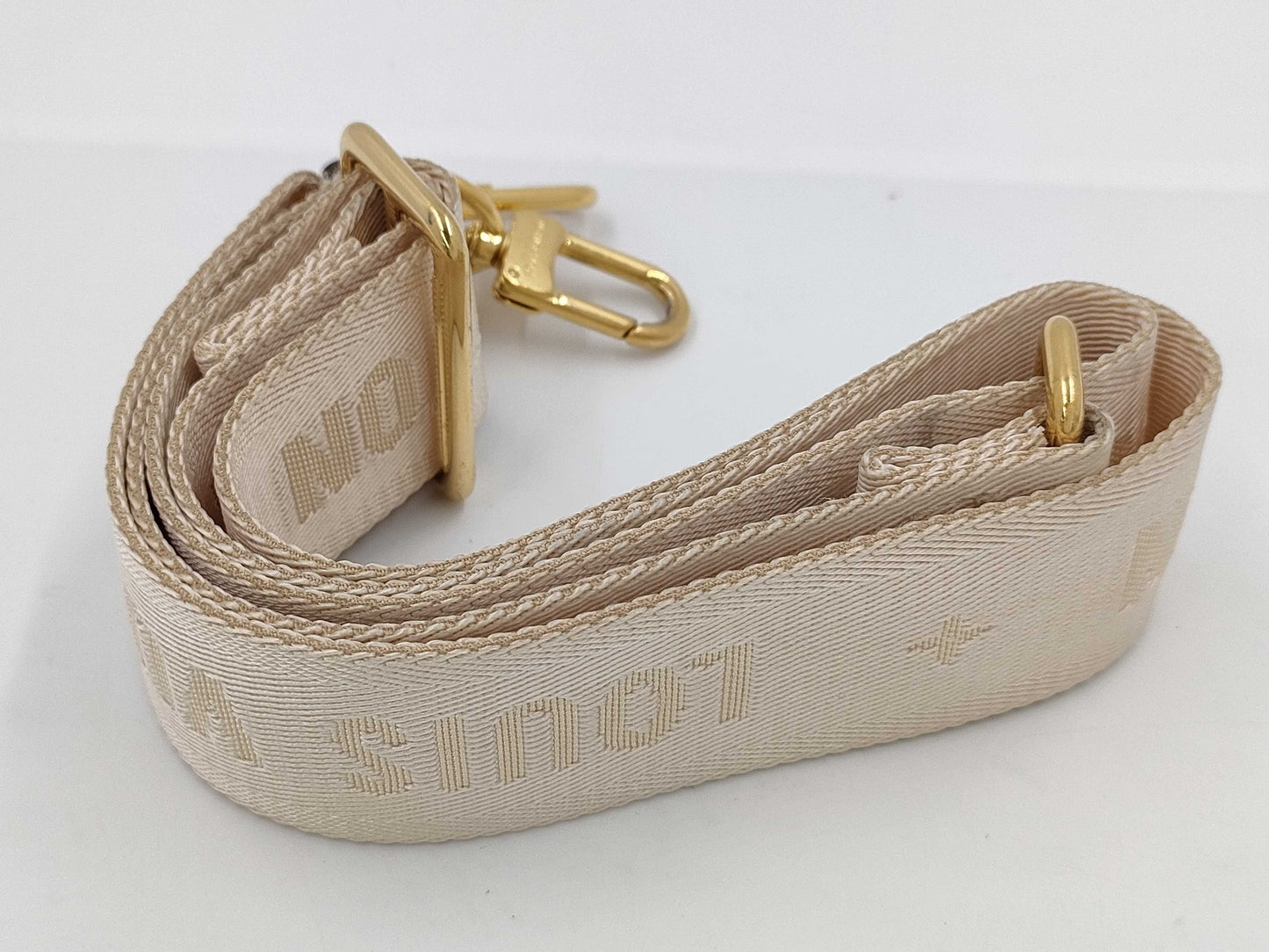 LOUIS VUITTON Papillon BB Handbag, Beige, Gold Hardware, Monogram Empreinte, M45708, RFID Pouch, Shoulder Bag
