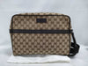 GUCCI GG Canvas and Leather Shoulder Bag, Beige and Brown, 449173, Dust Bag, Instructions, Shoulder Bag