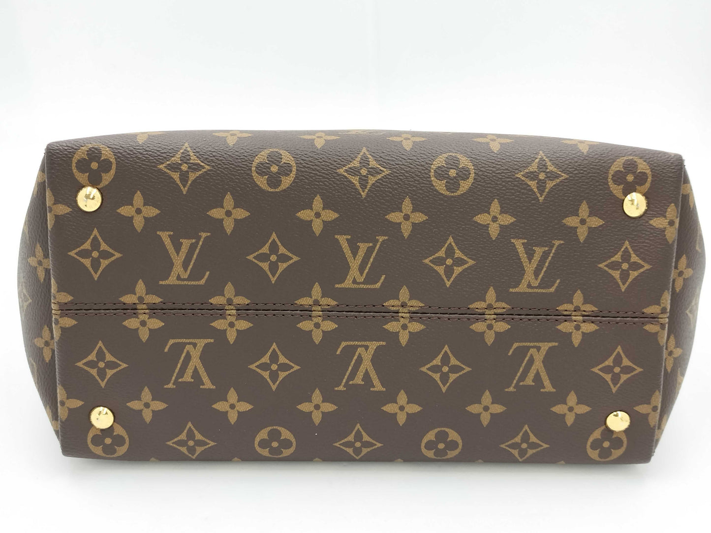 LOUIS VUITTON Tournelle PM 2-way Handbag in Brown Noir with Gold Hardware and Monogram Canvas, M44057 MB2137 Tote Bag
