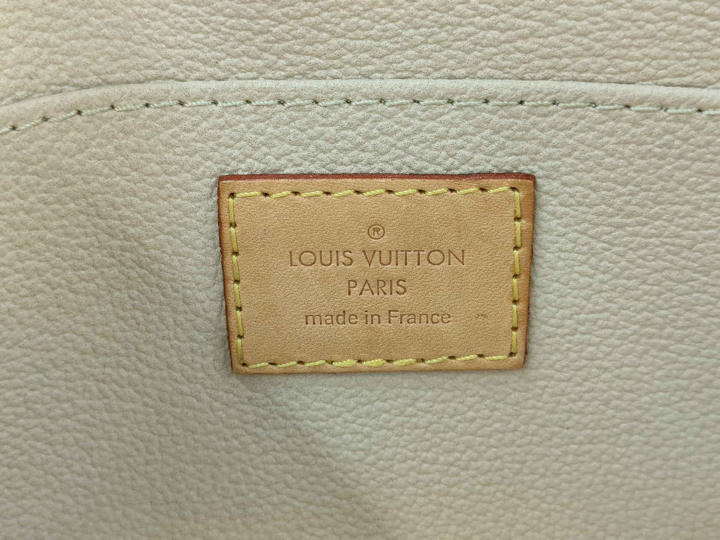 LOUIS VUITTON Cosmetic GM Pouch, Brown with Gold Hardware, Monogram Canvas, M47353, RFID Pouch