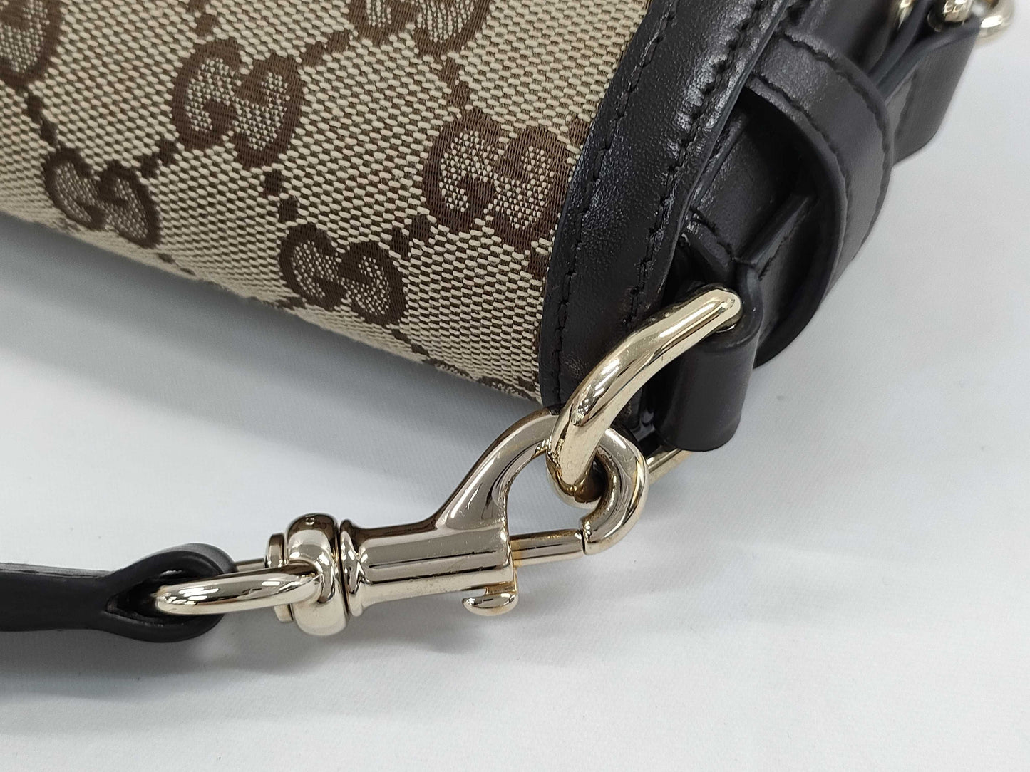 GUCCI GG Canvas Luce Beige/Brown Shoulder Bag Canvas/Leather 786027 520981 Shoulder Bag