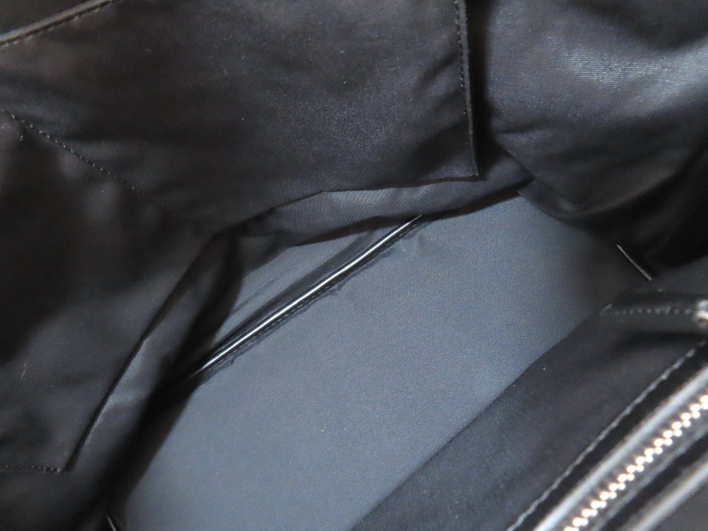 Christian Dior Cannage Panarea Tote Bag with G Hardware, Black