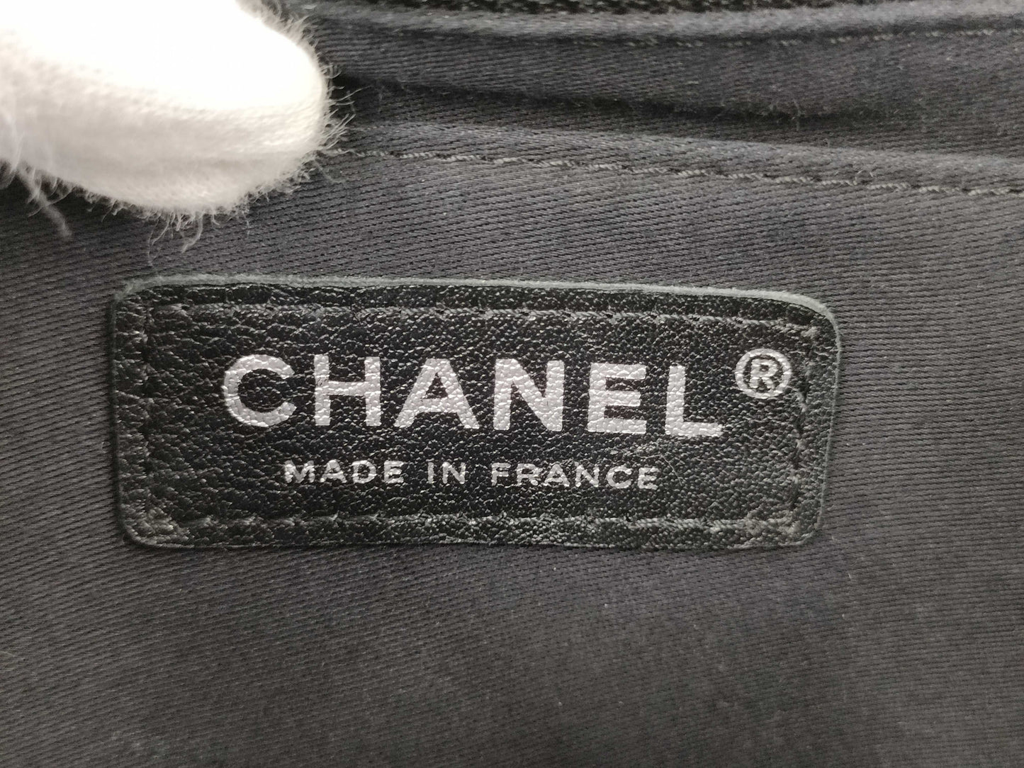 CHANEL Chain Shoulder Bag Patchwork Denim Tweed Leather Multicolor Silver Hardware 16 Series Shoulder Bag