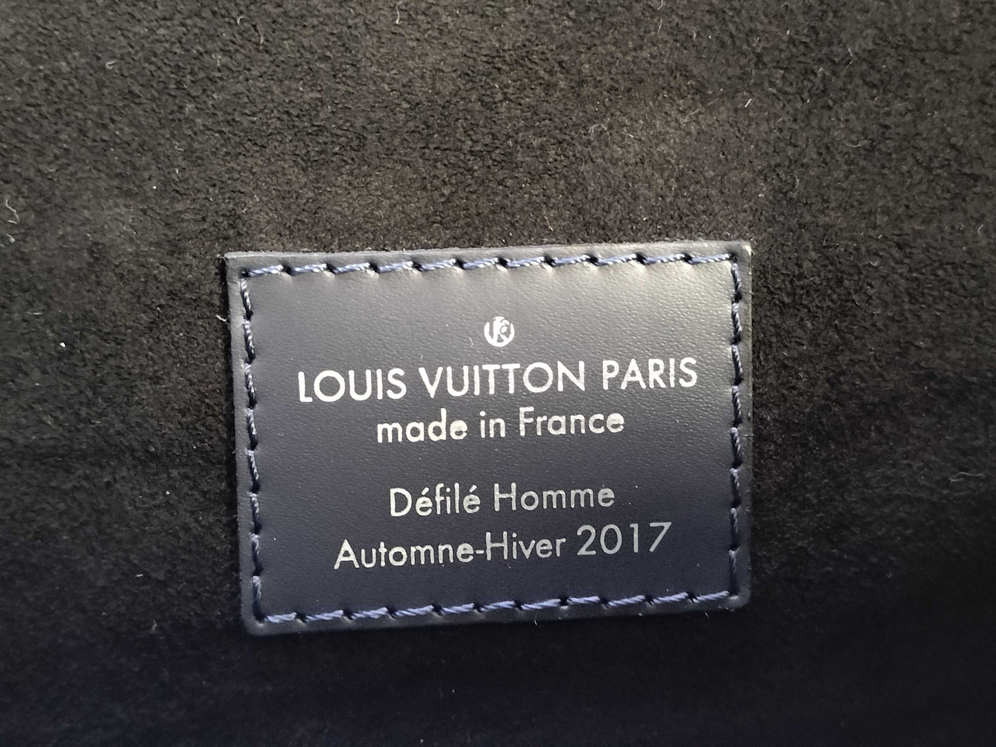 LOUIS VUITTON Christopher PM Epi Monogram Eclipse Backpack M53424