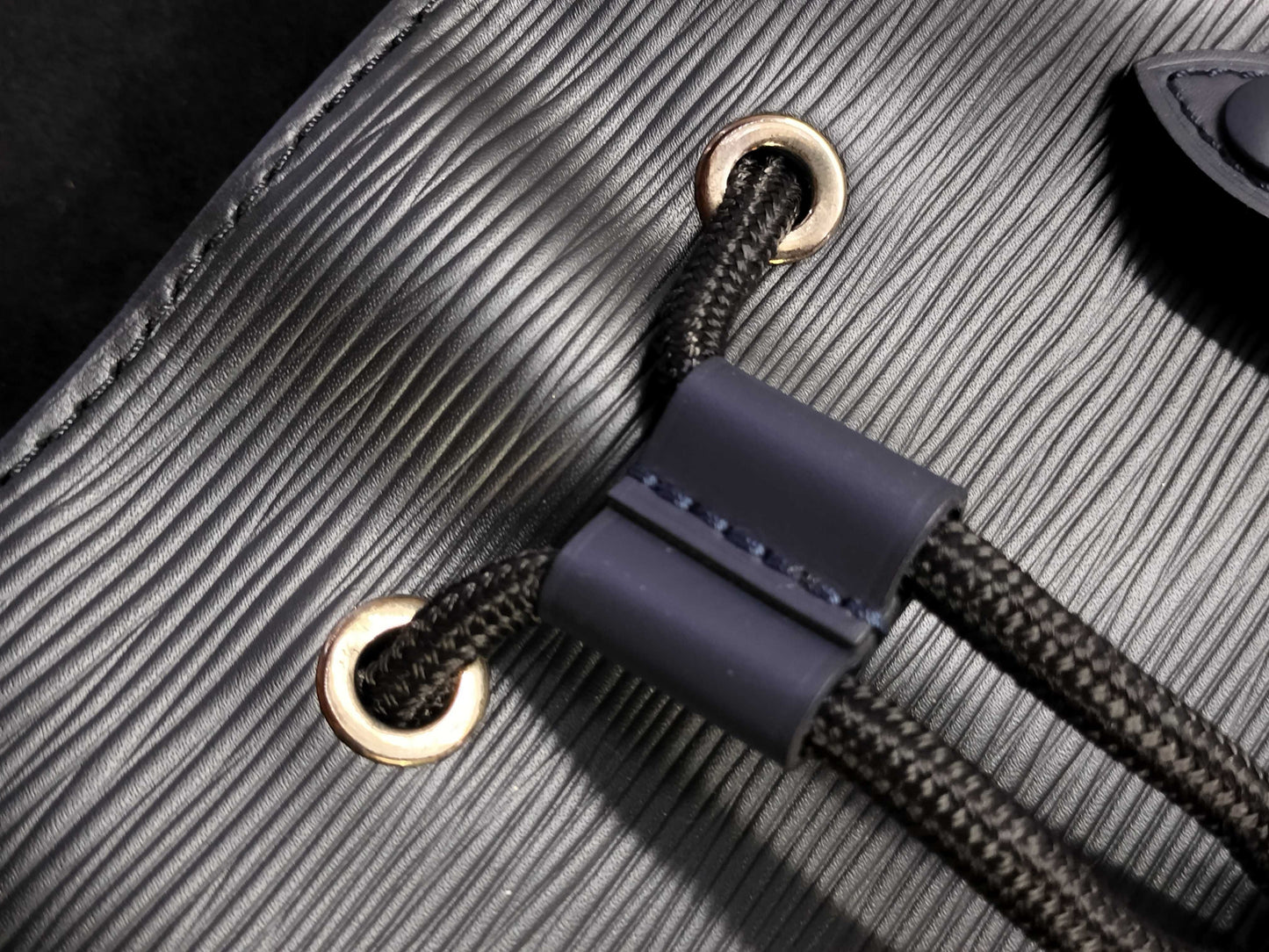 LOUIS VUITTON Christopher PM Epi Monogram Eclipse Backpack M53424