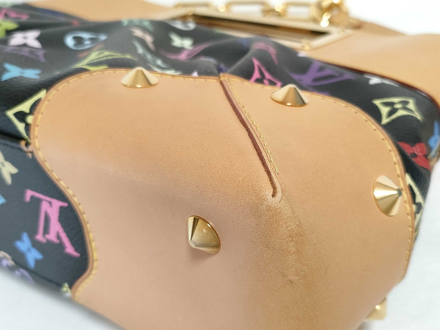 LOUIS VUITTON M40256 Monogram Multicolore Judy MM Monogram Multicolore Noir M40256 Shoulder Bag