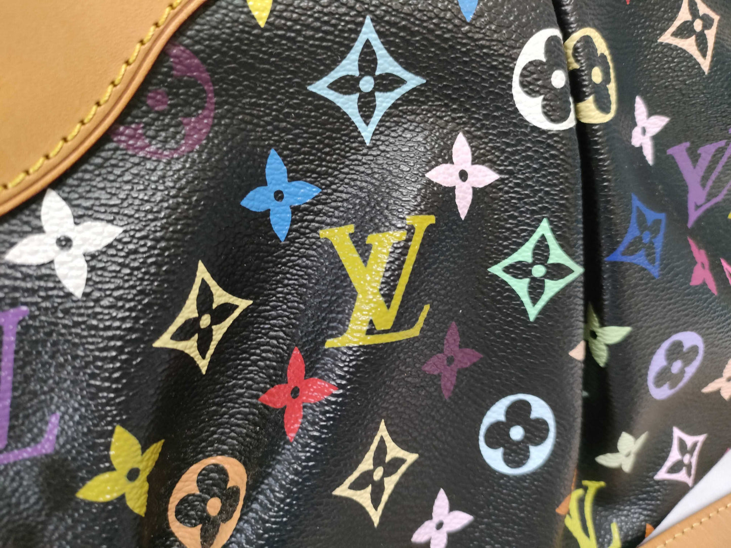 LOUIS VUITTON M40256 Monogram Multicolore Judy MM Monogram Multicolore Noir M40256 Shoulder Bag