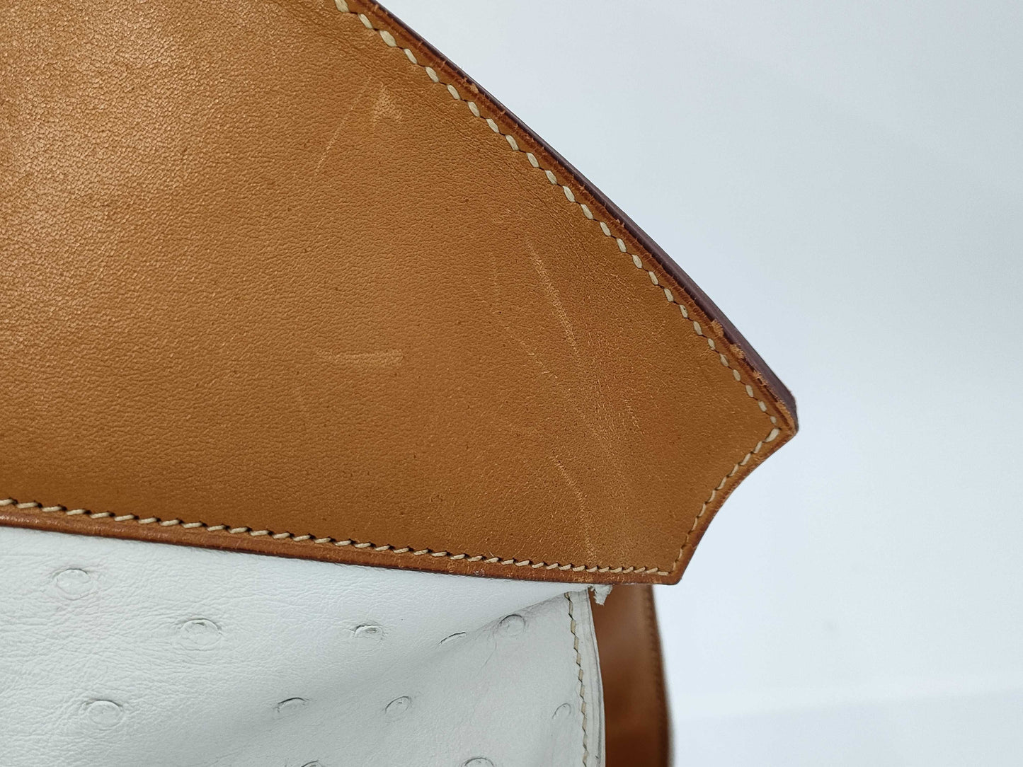 HERMES Himalaya Handbag Austria Rich/Lizard/Leather Handbag
