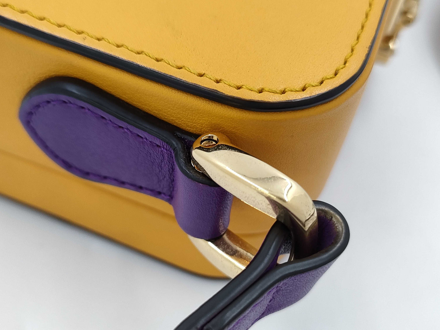 GUCCI G Stitch Shoulder Bag