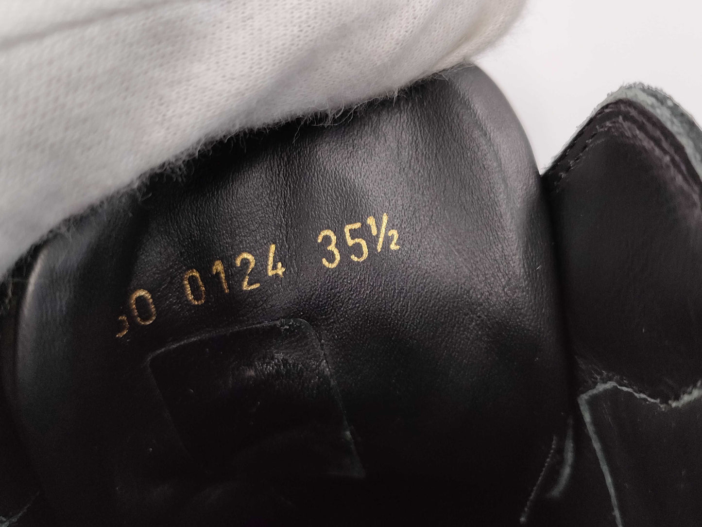 LOUIS VUITTON Monogram Mini High-Top Sneakers size 35.5 Sneakers
