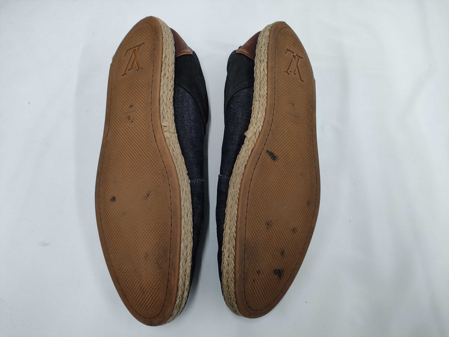 LOUIS VUITTON Denim/Suede Sneakers Size 10.5 Sneakers