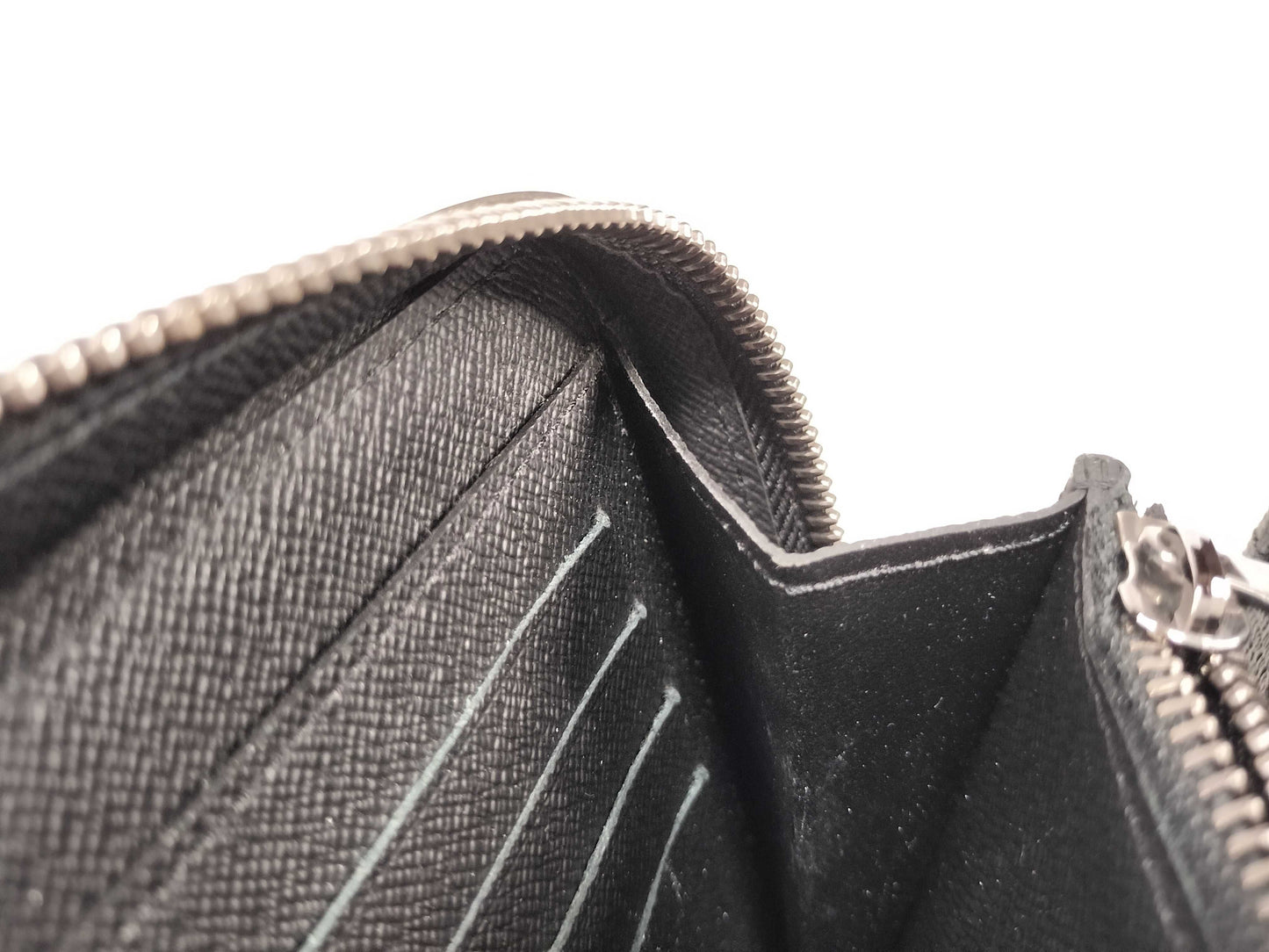 LOUIS VUITTON M61698 Monogram Eclipse Zippy XL M61698 CA3199 Wallet/Second Bag