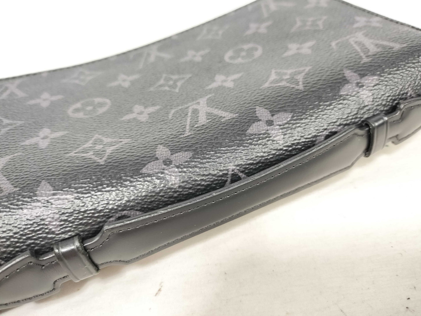 LOUIS VUITTON M61698 Monogram Eclipse Zippy XL M61698 CA3199 Wallet/Second Bag