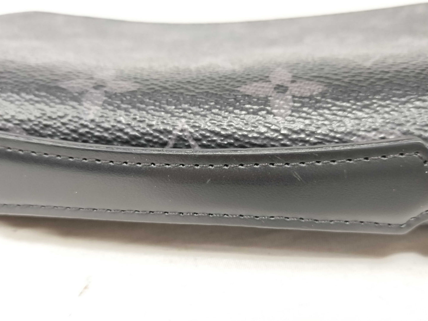 LOUIS VUITTON M61698 Monogram Eclipse Zippy XL M61698 CA3199 Wallet/Second Bag