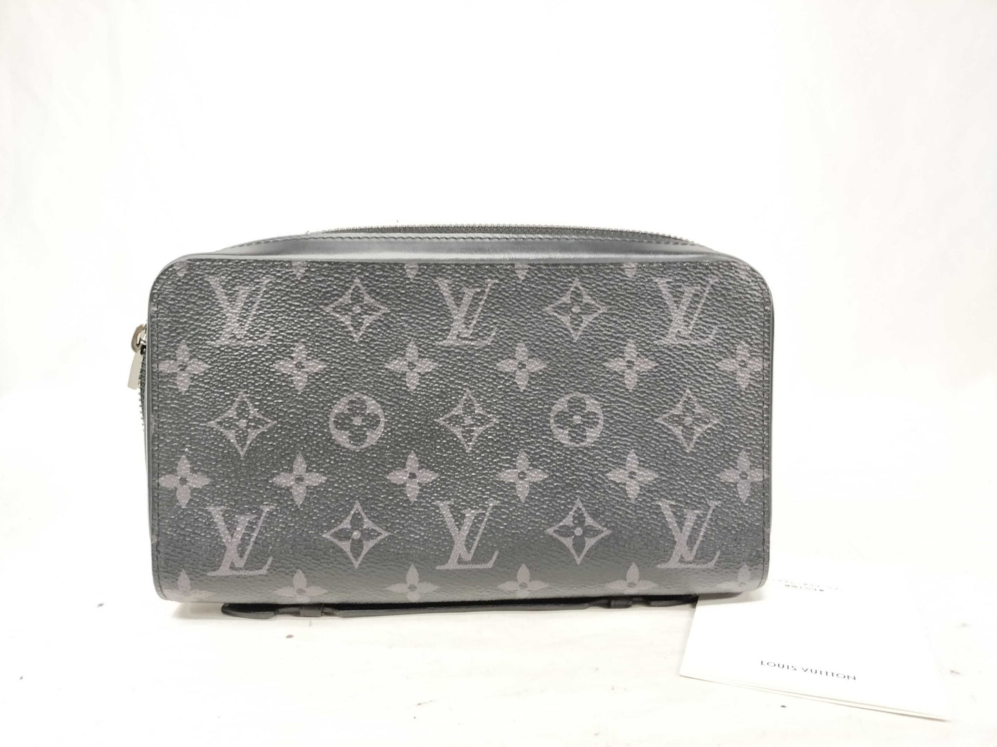LOUIS VUITTON M61698 Monogram Eclipse Zippy XL M61698 CA3199 Wallet/Second Bag