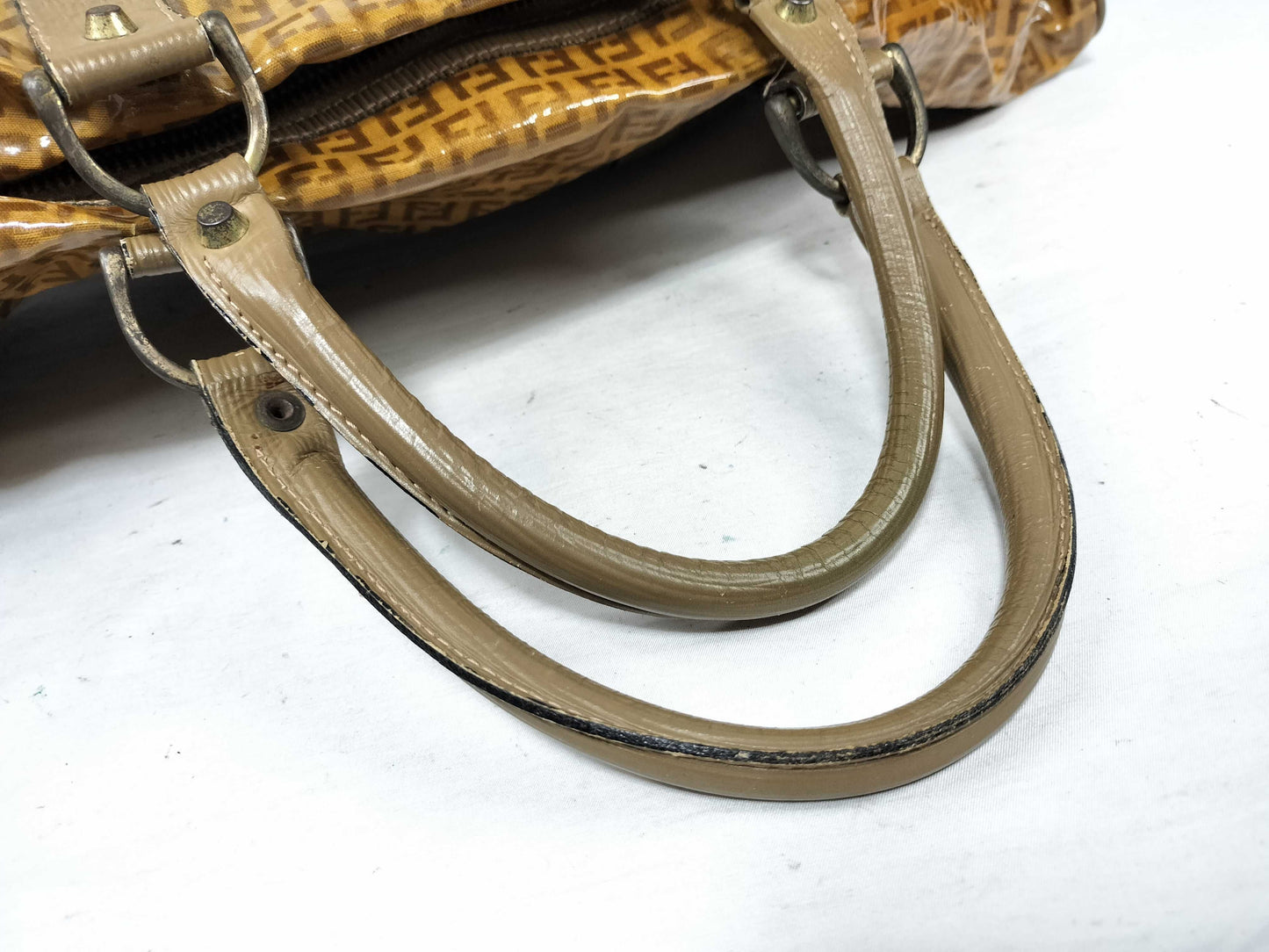 FENDI Zucca pattern Boston bag