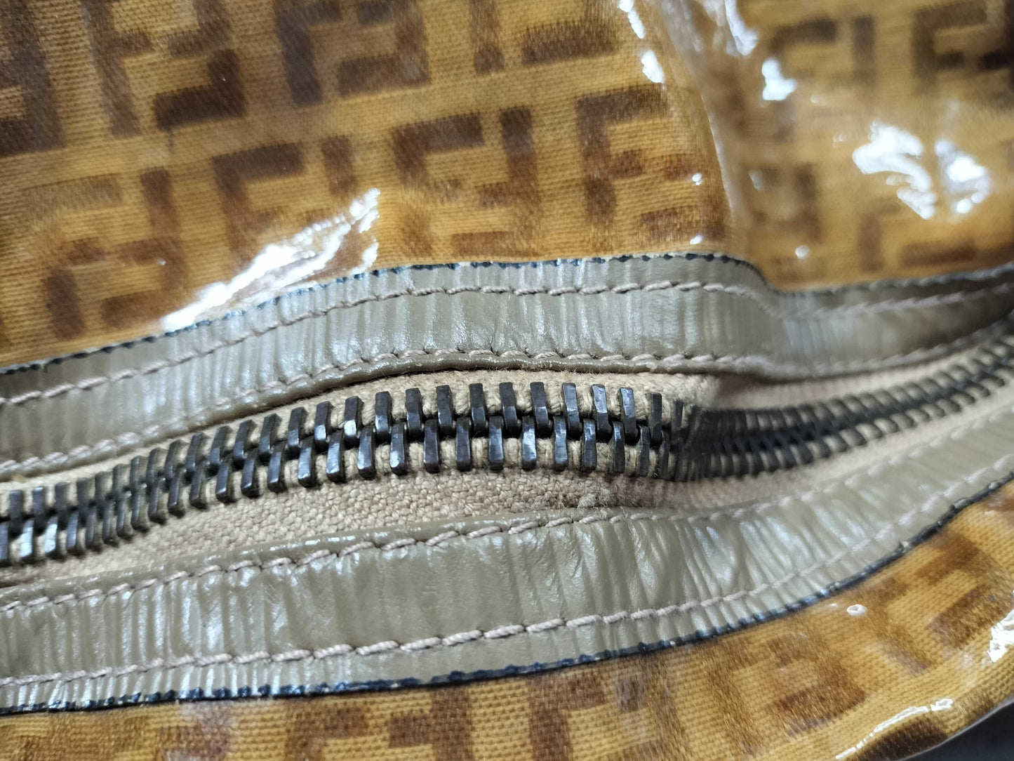 FENDI Zucca pattern Boston bag