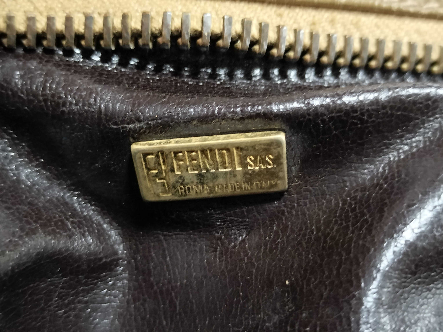 FENDI Zucca pattern Boston bag