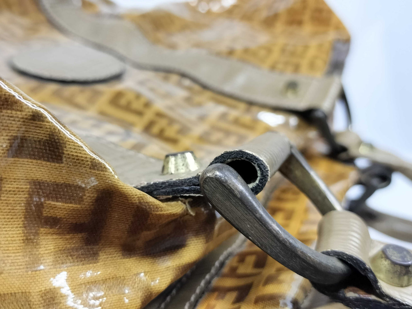 FENDI Zucca pattern Boston bag