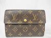 LOUIS VUITTON Monogram LOUIS VUITTON Wallet Monogram Wallet