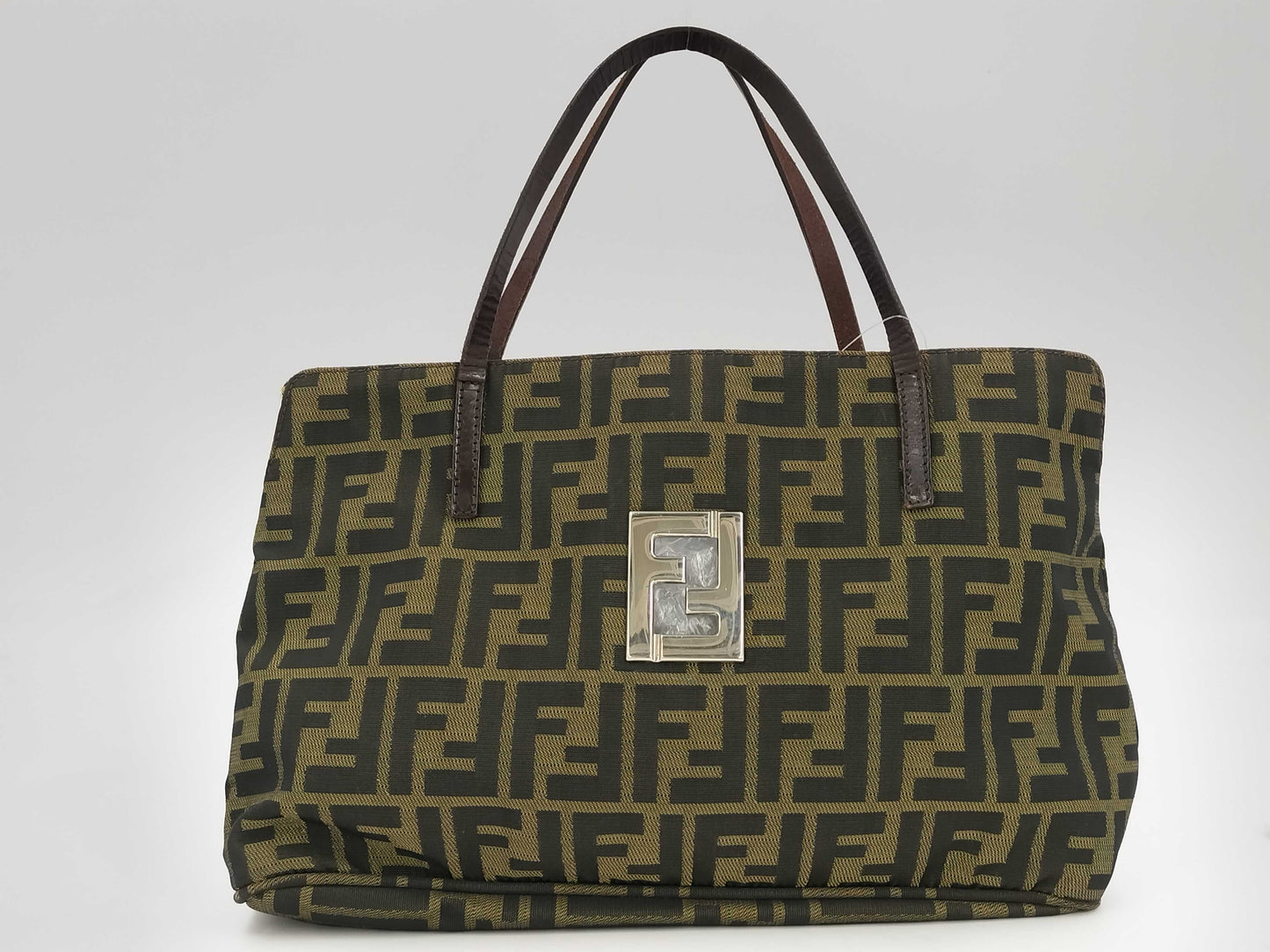 FENDI FF hardware Zucca tote bag