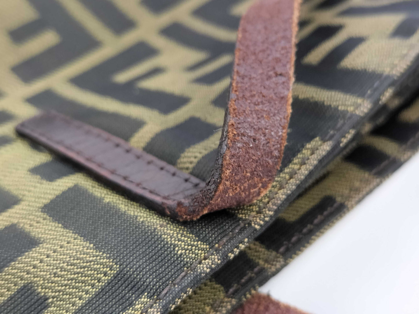 FENDI FF hardware Zucca tote bag