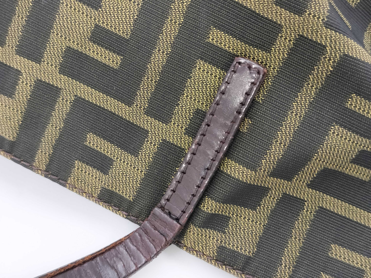 FENDI FF hardware Zucca tote bag