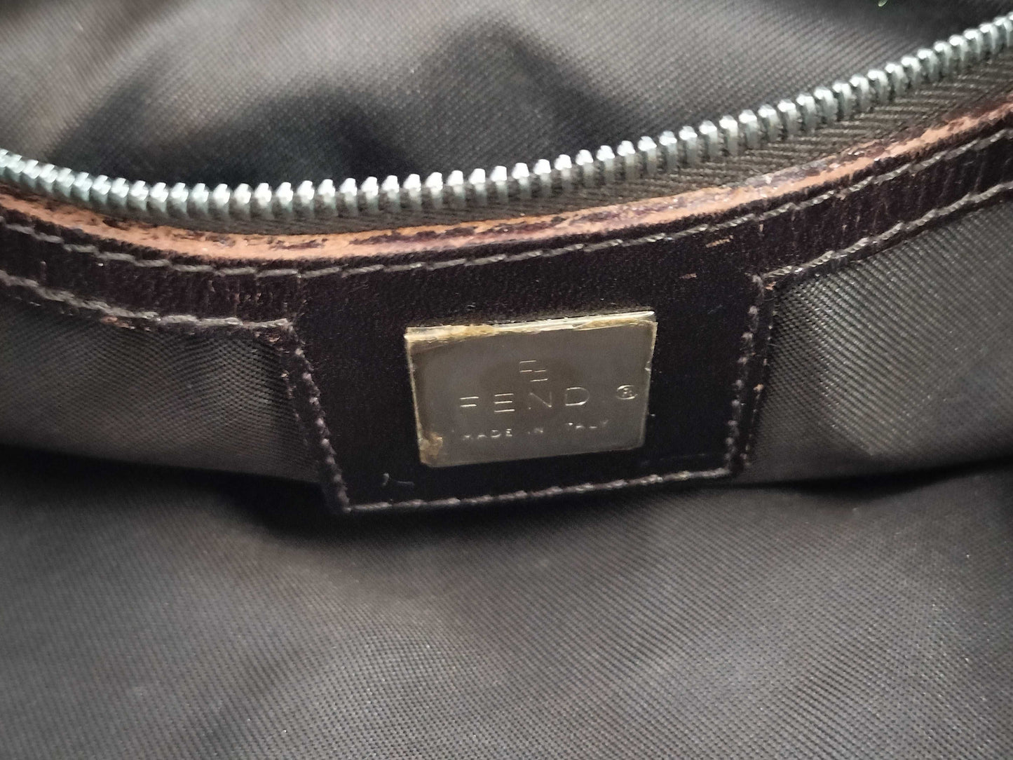 FENDI FF hardware Zucca tote bag