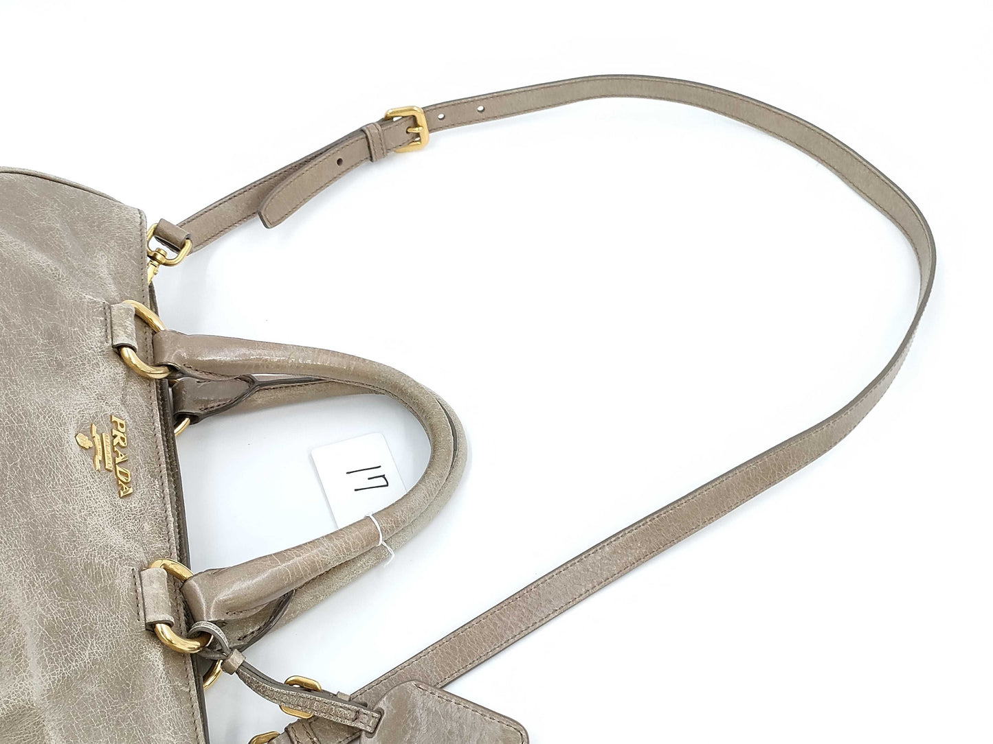 PRADA Vitello Handbag Handbag