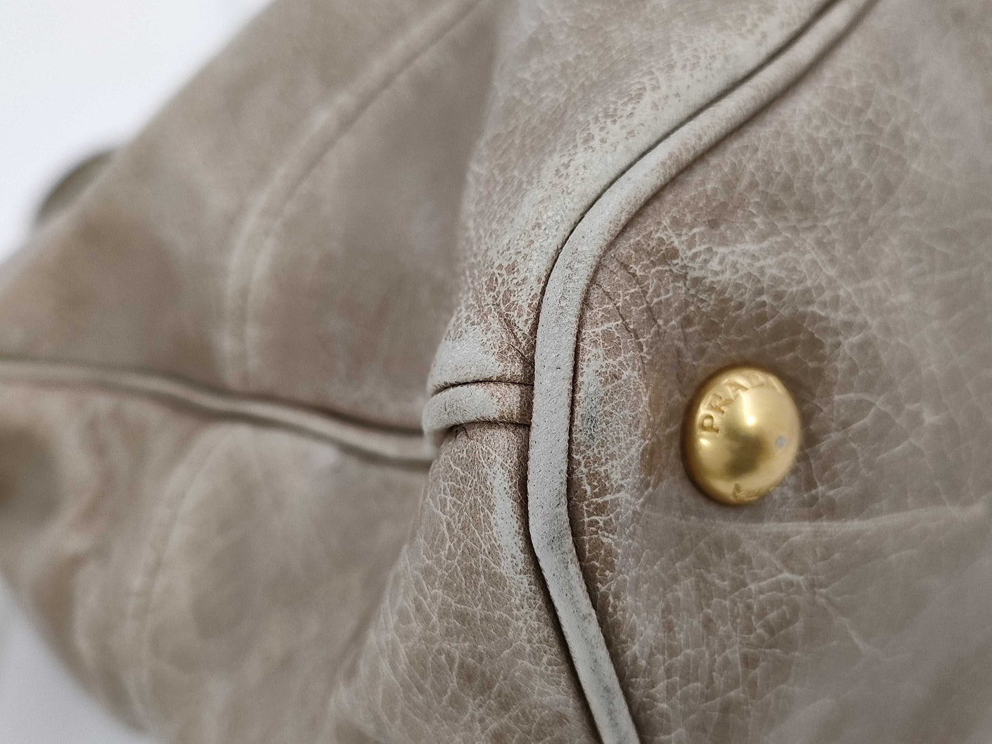 PRADA Vitello Handbag Handbag
