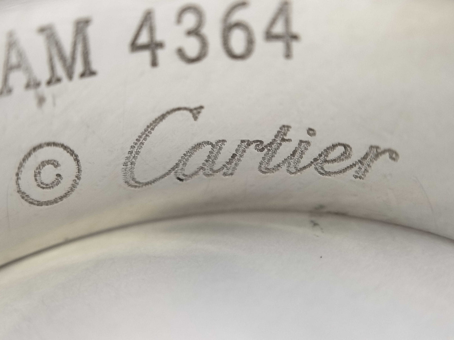 Cartier Anniversary #51 1PD WG 750 12.5g Ring