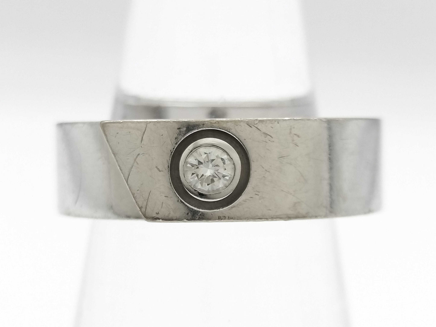 Cartier Anniversary #51 1PD WG 750 12.5g Ring