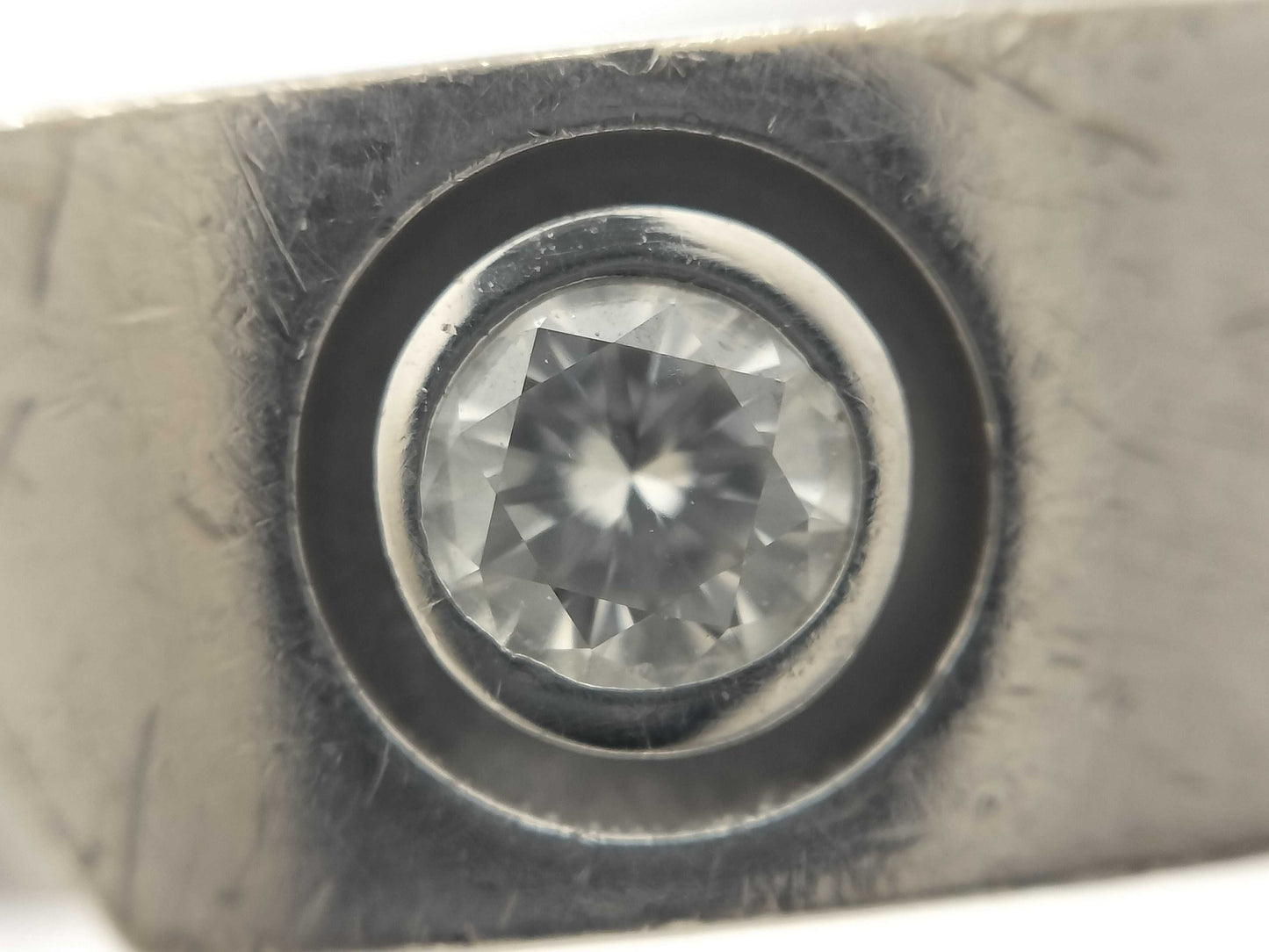 Cartier Anniversary #51 1PD WG 750 12.5g Ring