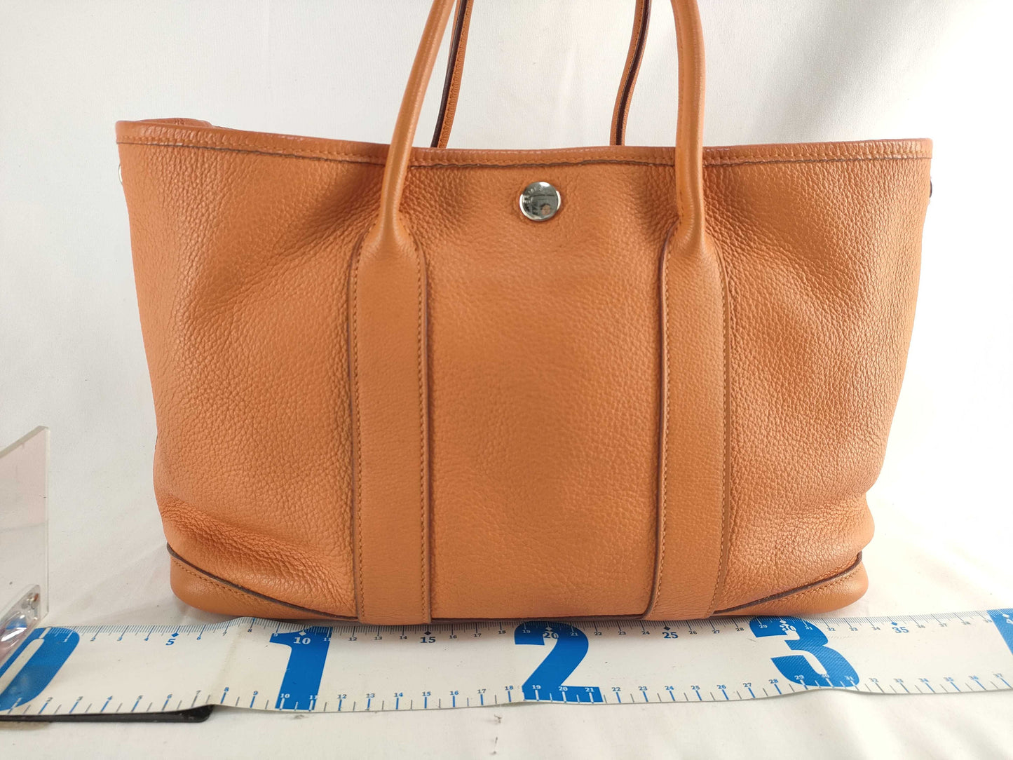 HERMES Garden Party TPM Negonda Orange Medium Handbag
