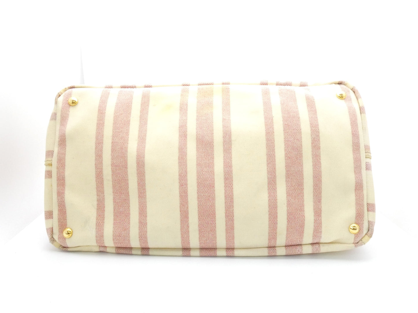 PRADA Canapa Coated Canvas 2-Way Tote Bag