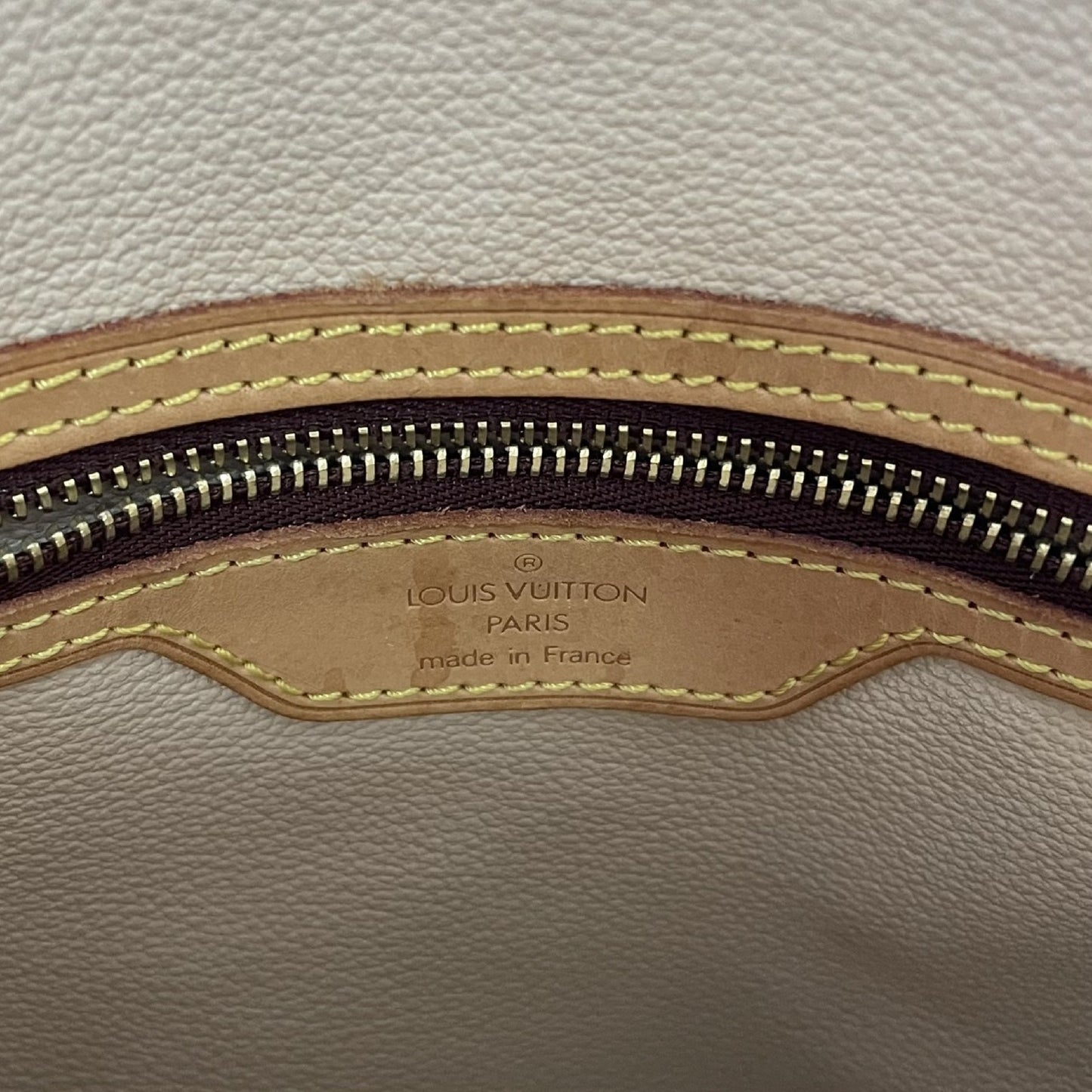 LOUIS VUITTON Monogram Bucket PM Tote Bag with Pouch