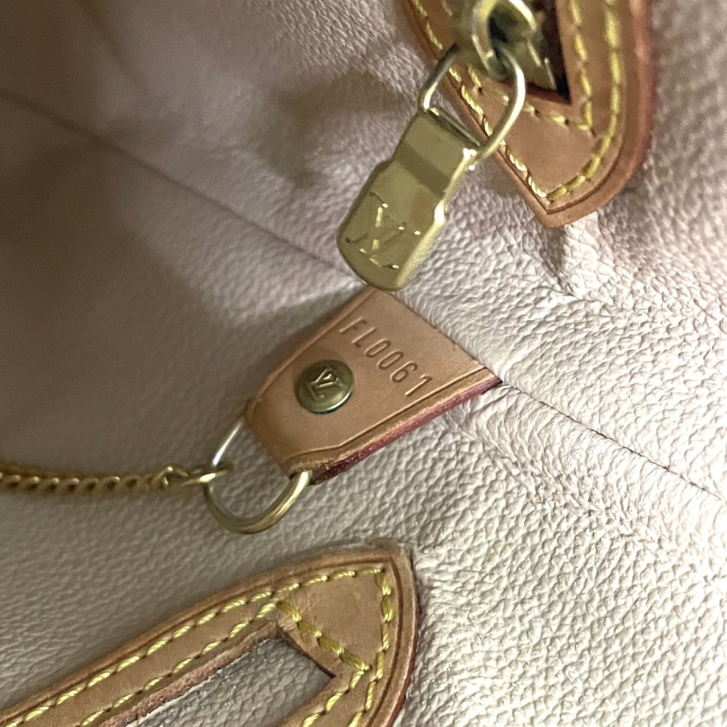 LOUIS VUITTON Monogram Bucket PM Tote Bag with Pouch