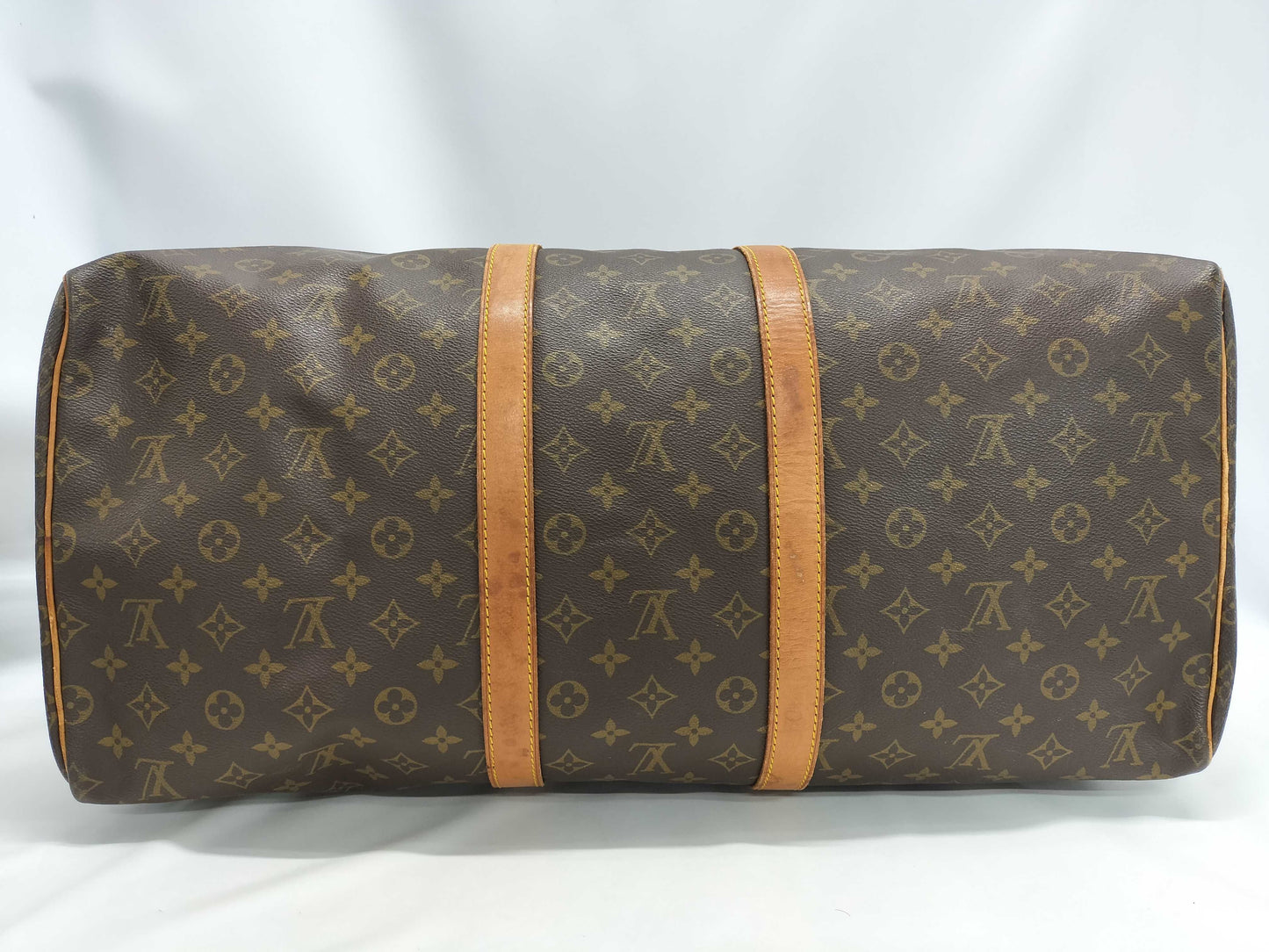 LOUIS VUITTON Monogram Keepall 55 Boston Bag