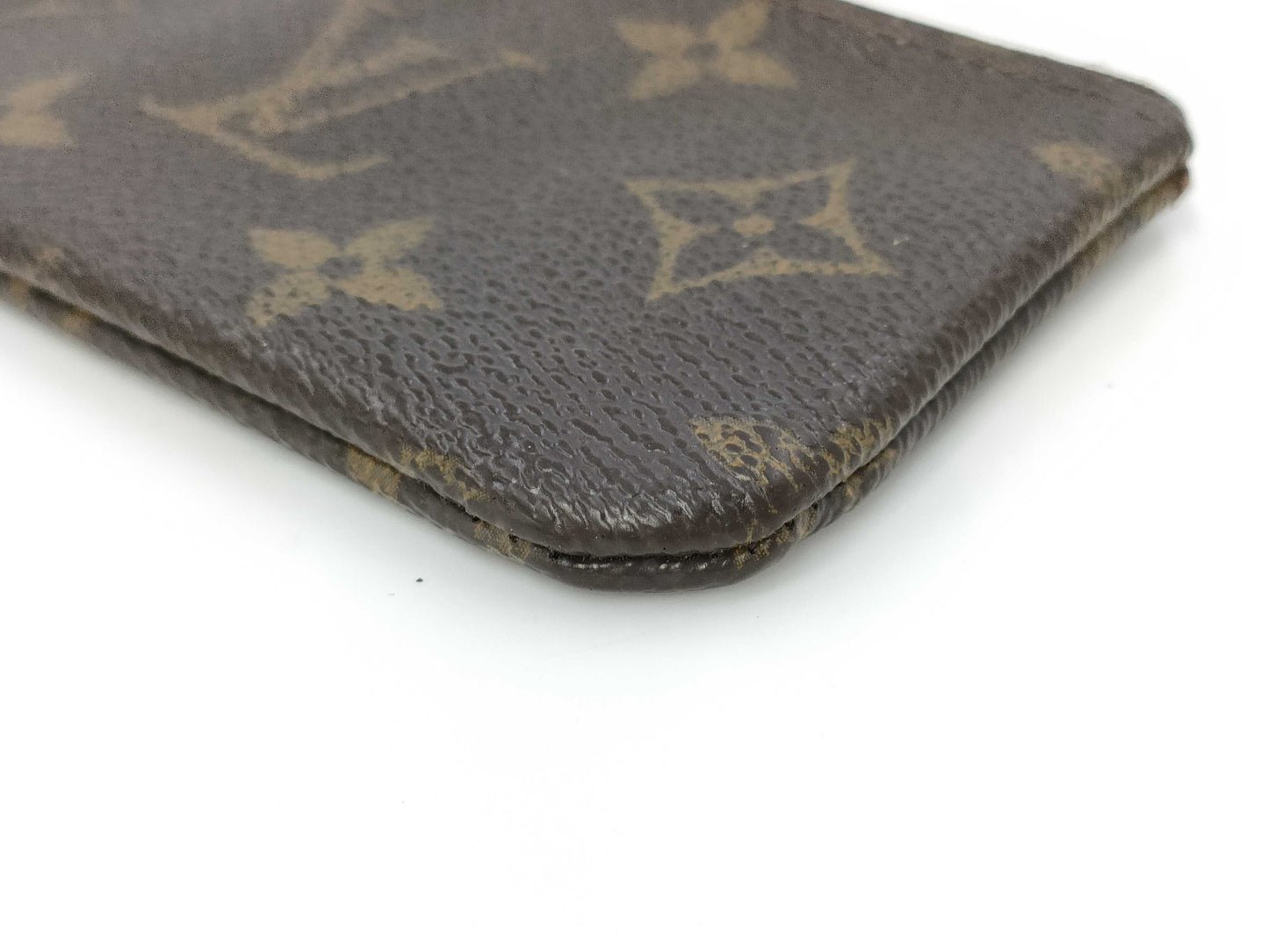 LOUIS VUITTON Monogram Pochette Cle M62650/CA0060 Coin Case
