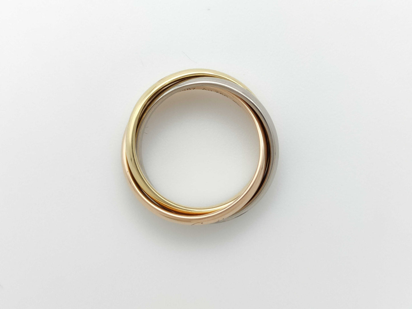 Cartier Trinity #44 AU750 5.3g Ring