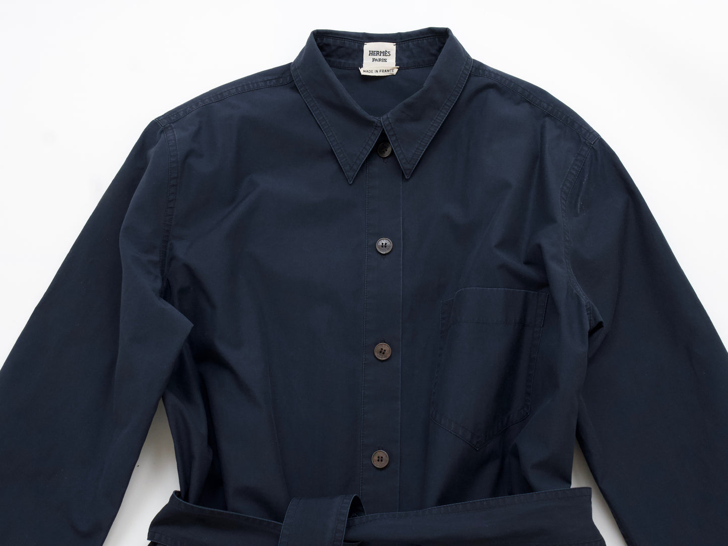 HERMES Jumpsuit Navy Size 40 All-in-one Other Apparel