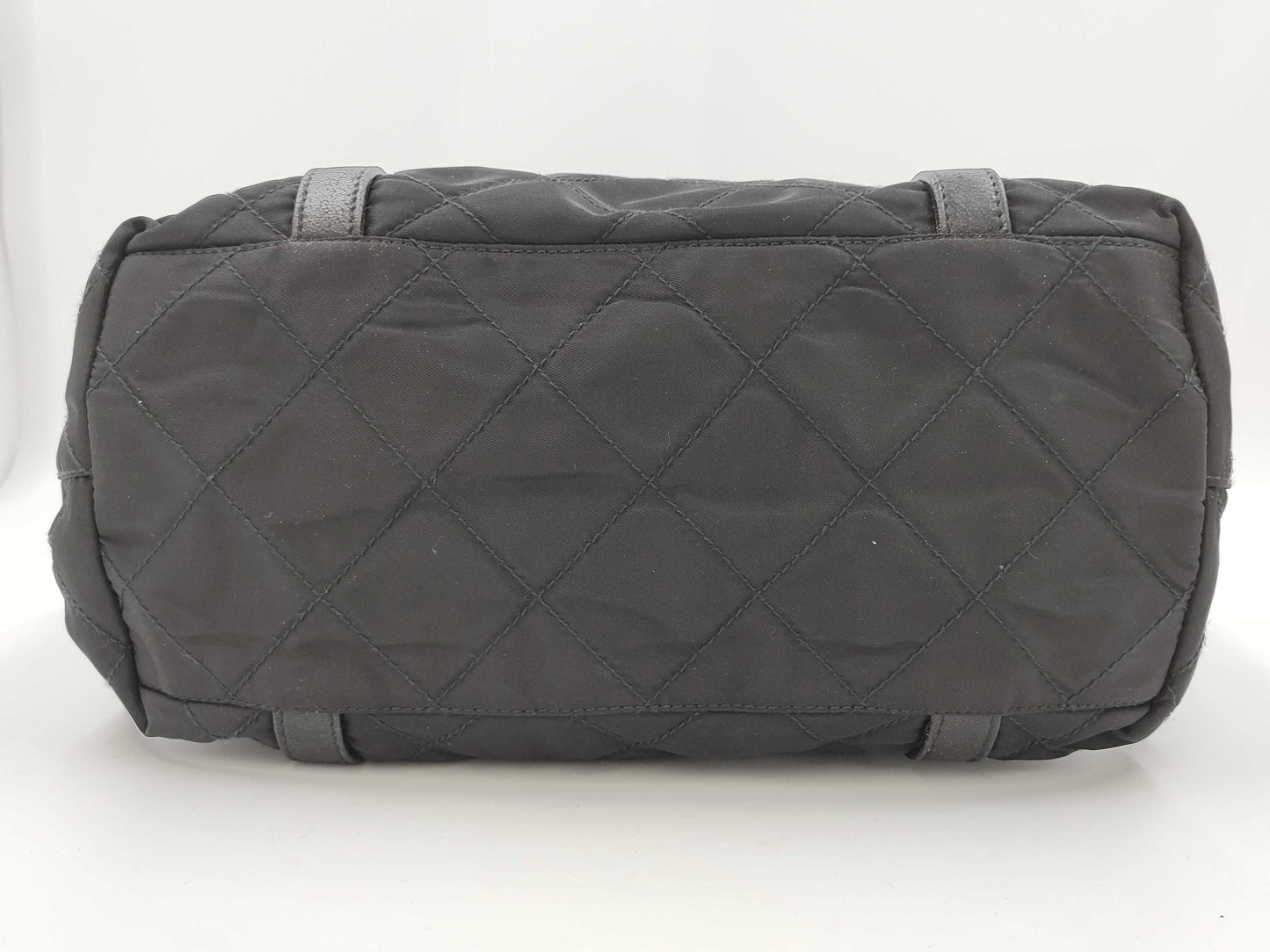 PRADA Quilted Taste Nylon Black Tote Bag