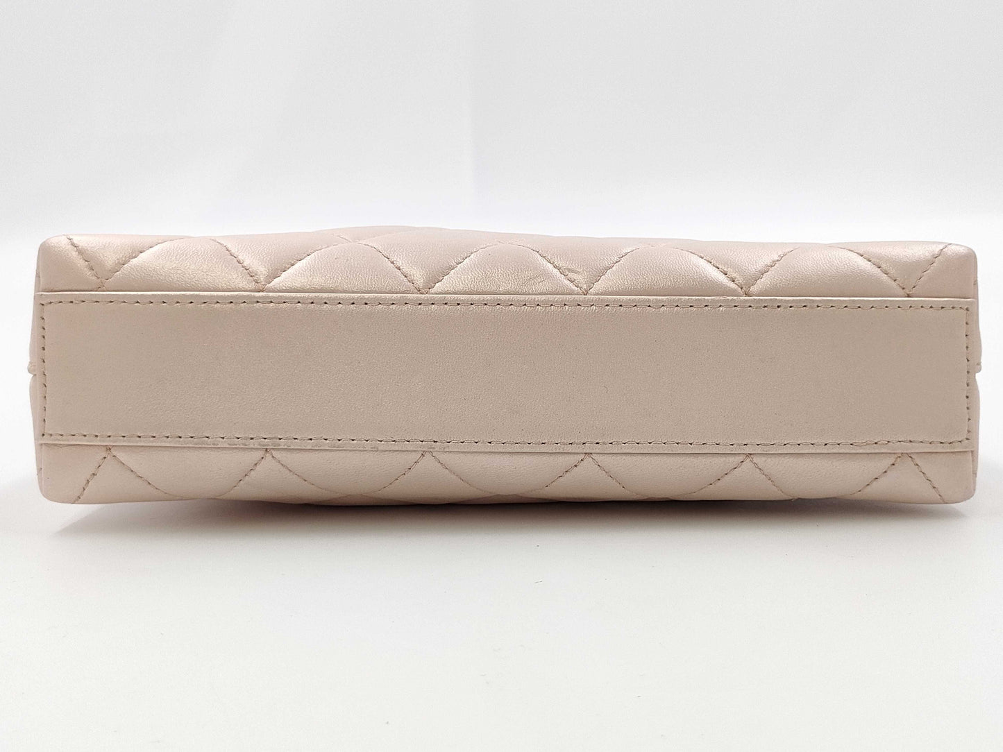 CHANEL Matelasse Pink Chain Coco Mark Handbag