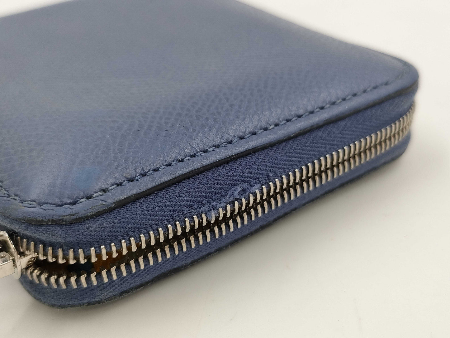 HERMES Azap Silkin Compact Wallet with C Stamp