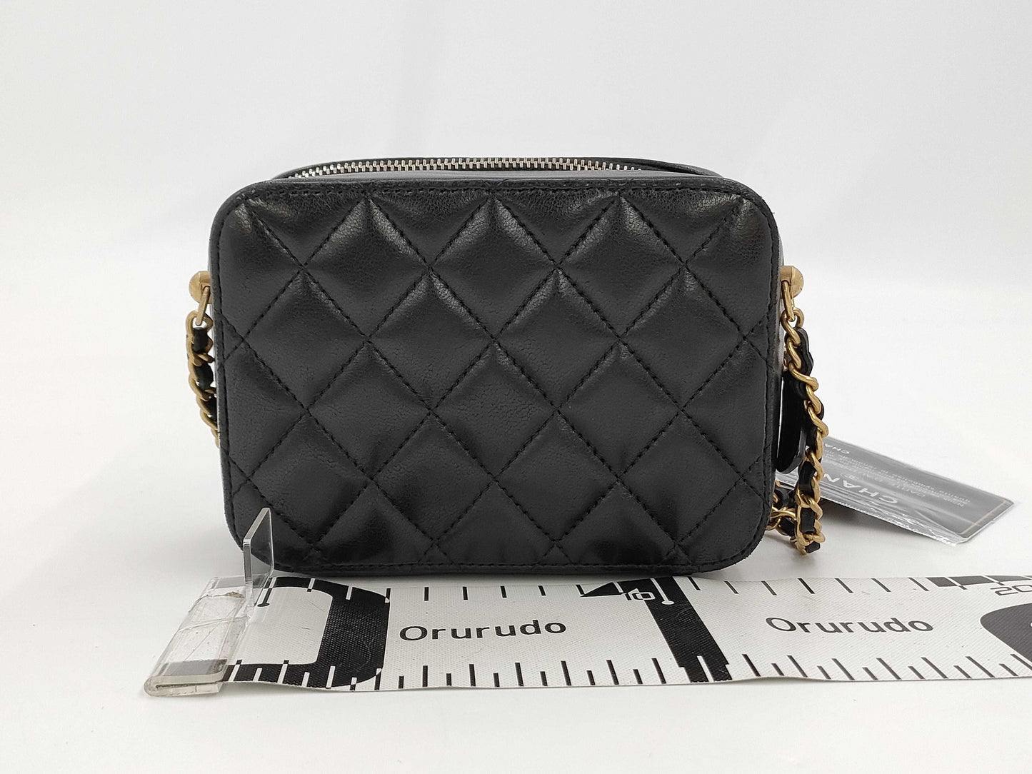 CHANEL Matelasse Ball Chain Shoulder Bag Lamb Shoulder Bag